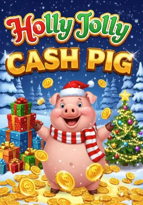 Holly Jolly Cash Pig
