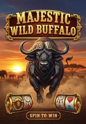 Majestic Wild Buffalo